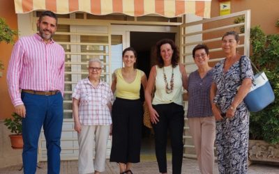 Visita de la nueva Alcaldesa del Ayuntamiento de Almería, María del Mar Vázquez, al Proyecto de la Comunidad Adoratrices